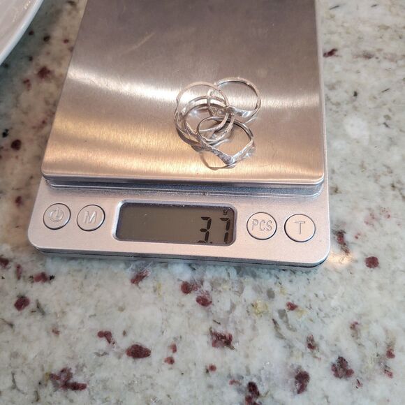 Sterling Silver Size 6.25 Puzzle Ring - Picture 4 of 4